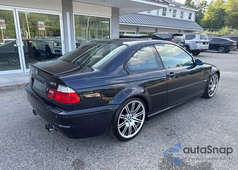 2002 BMW M3 из США, поврежденный, VIN WBSBL93442JR16950